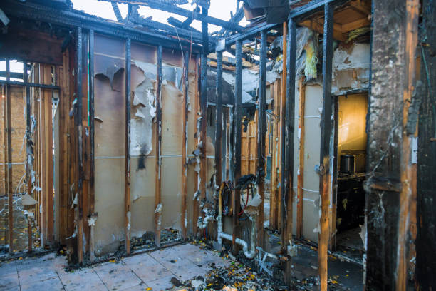 Professional Structural Rebuild technician working in Yucca Valley, CA